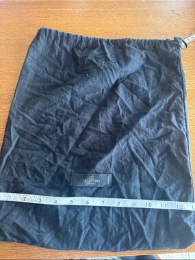 Valentino Garavani Black Drawstring Dust Bag